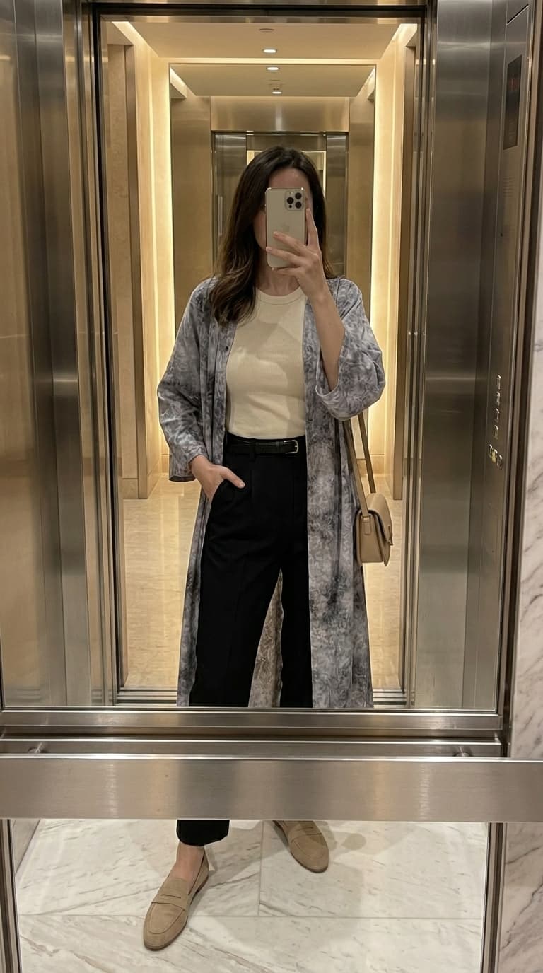 Kimono Rose Poudré