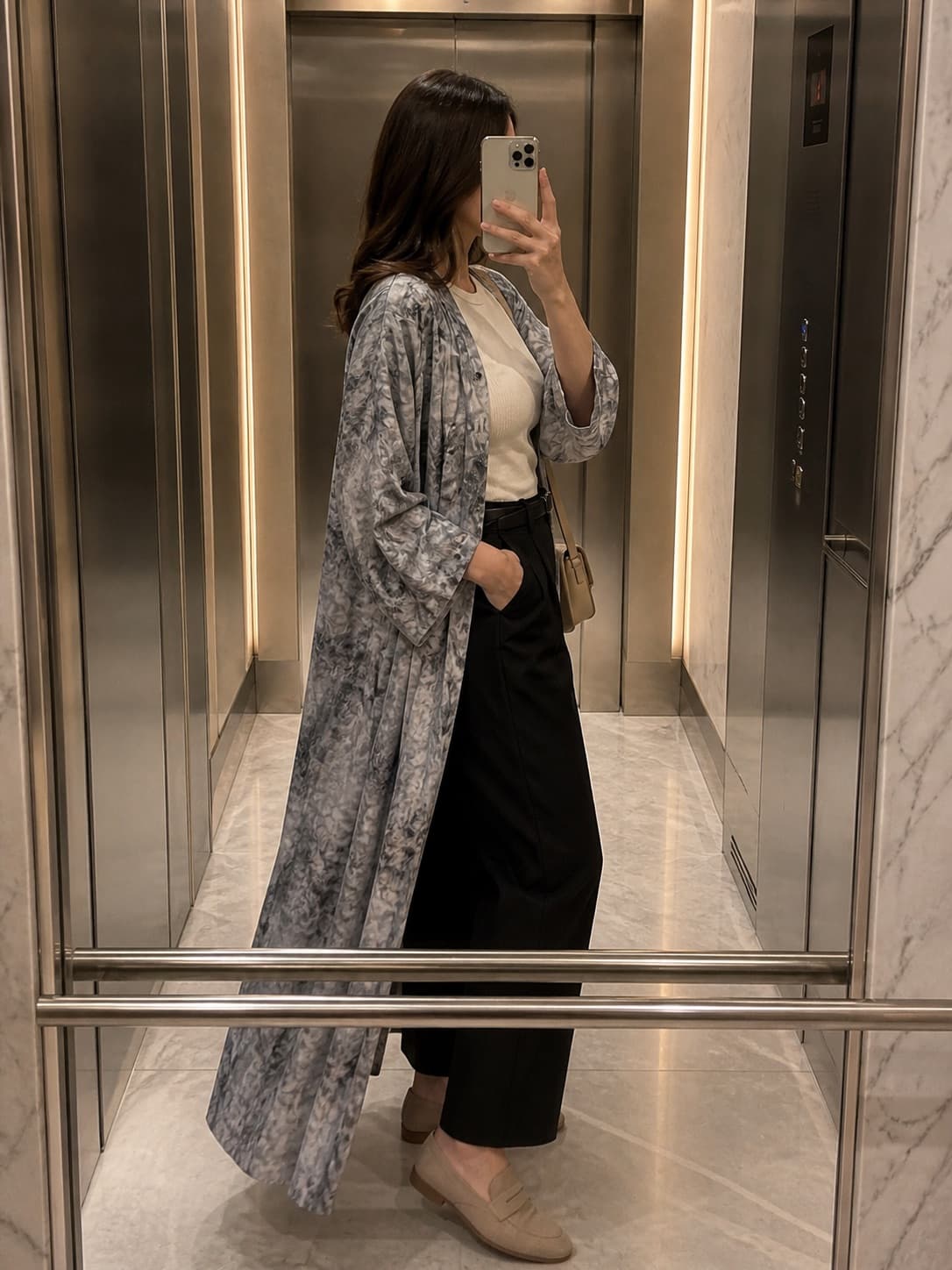Kimono Rose Poudré