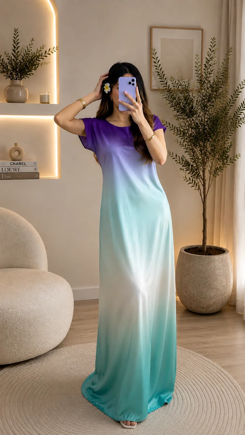 Aura Gradient Dress
