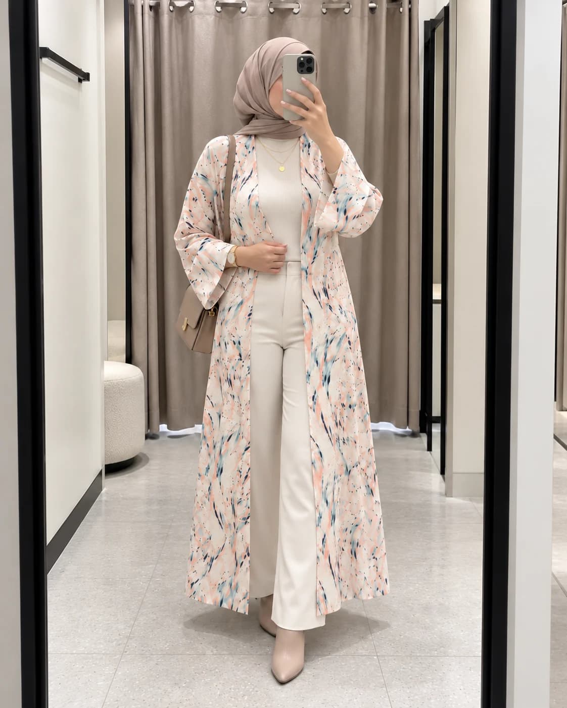 Kimono Rose Poudré
